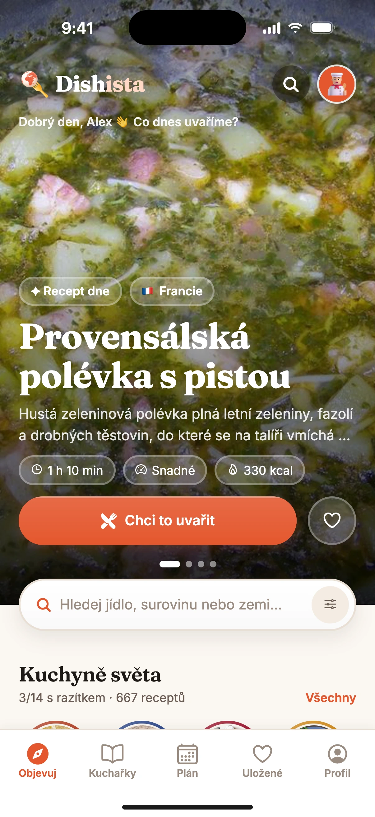Dishista — Uvař si celý svět. Po svém.