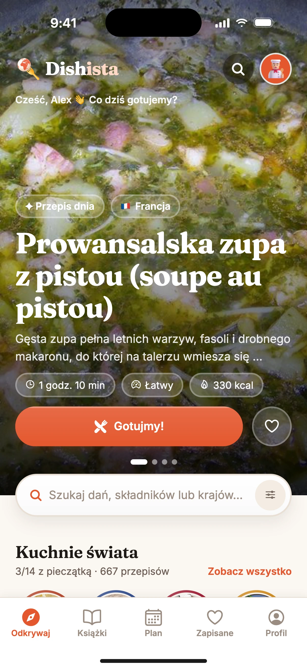 Dishista — Odkryj smaki świata. Gotuj po swojemu.