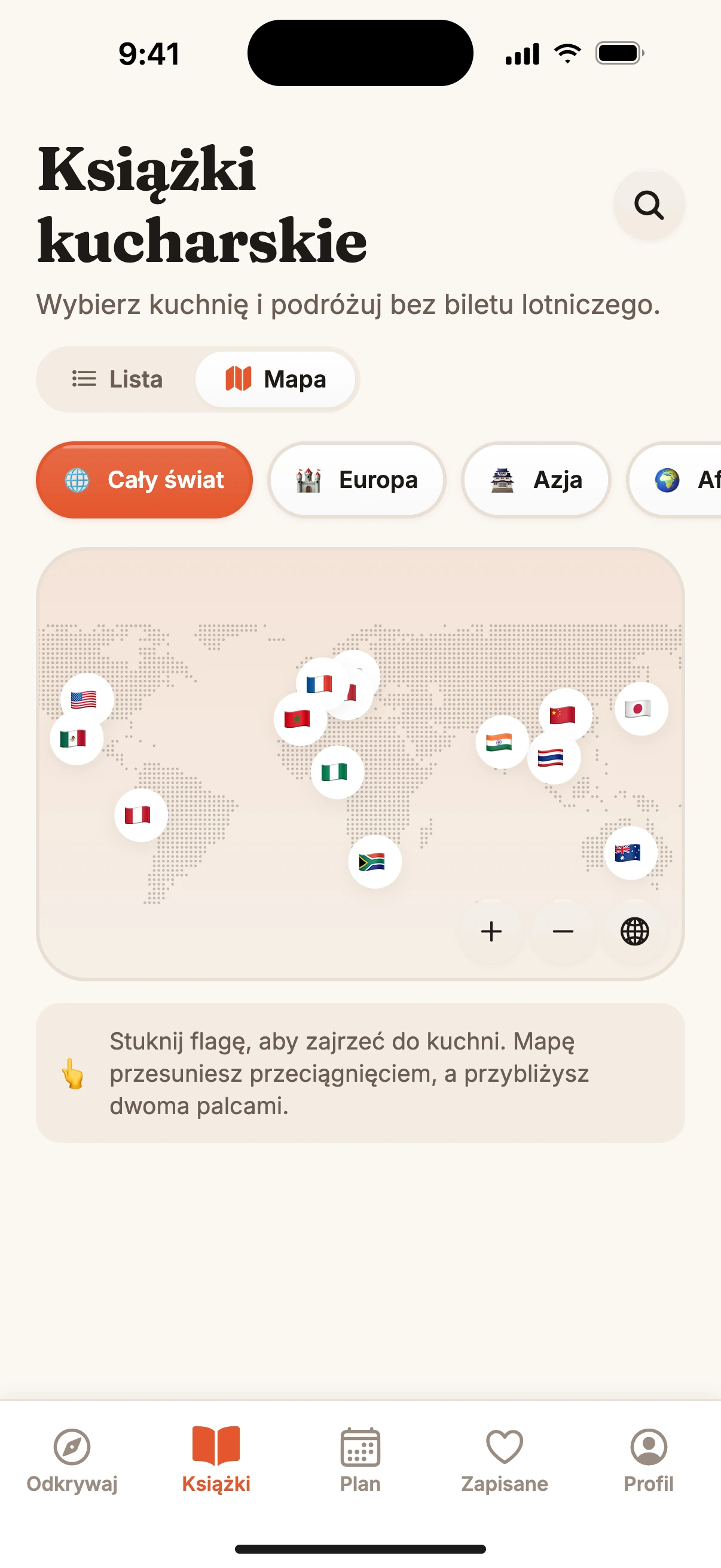 Zwiedzaj świat, nie wychodząc z kuchni.